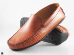 Classic Tan Leather Loafers - 1