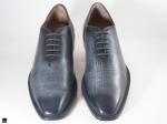 Men's formal leather oxford shoes - 4