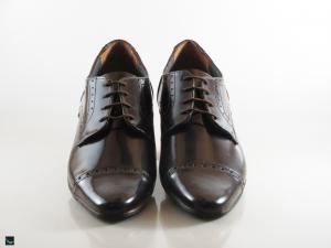 Men's formal shiny leather shoes