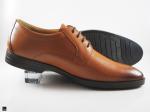 Stylish men's formal shoe for plain derby with mesh print with Toledo finishing - 3