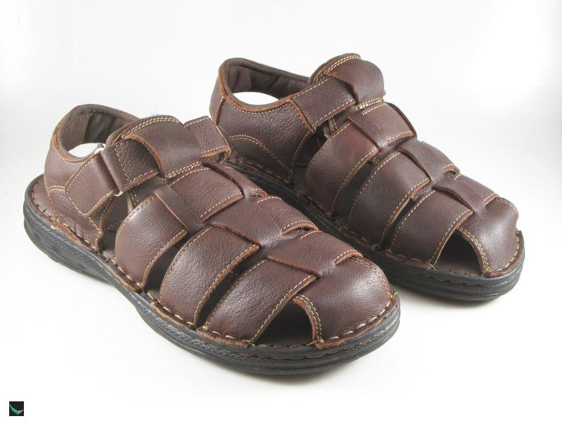 Genuine Leather Men''s Handmade High Quality Comfort Sandals at Rs 650/pair  in Ambur