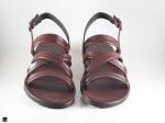 Brown Leather durable sandals - 3