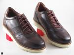 Men's comfort casual leather shoes - 1