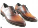 Patina finished saddle Oxford - 1