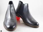 Men's stylish leather boots - 5