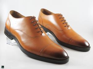 Stylish men's formal shoe for plain derby