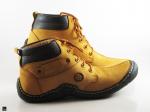 Men's trendy leather boots - 3