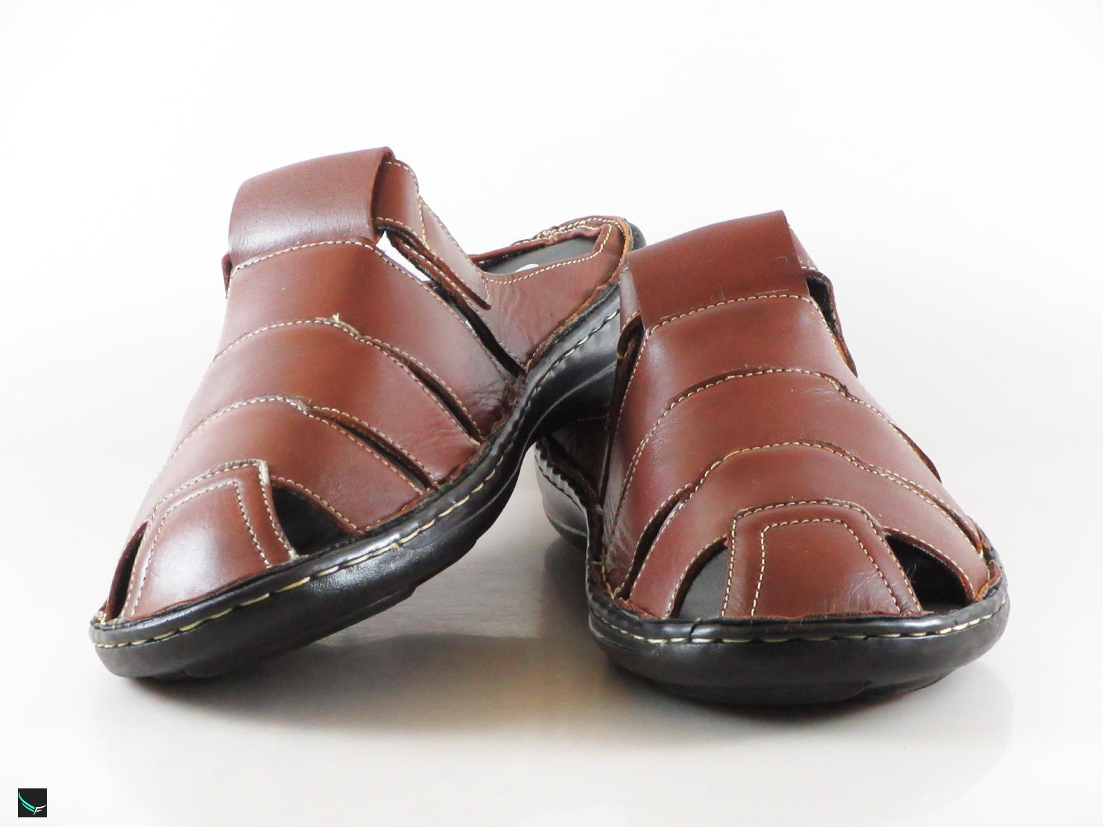 Men's Casual Leather Sandals - 3389 - Leather Collections On Frostfreak.com