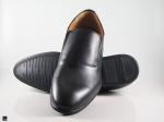 Classic black leather cut shoes - 4