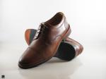 Formal brown leather shoes - 3