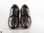 Men's stylish leather shoes - 1