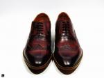 Stylish bordo Wingtip Formal shoes for Mens - 3