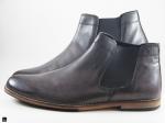 Men's stylish leather boots - 4