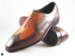 Wingtip cognac Oxford Dual colour - 5