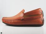 Classic Tan Leather Loafers - 5