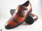 Patina finished cap toe with double monk - 5