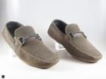 Buckle type loafers in Grey - 3