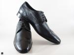 Men's formal leather elite shoes - 3