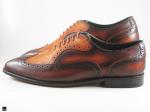 Wingtip cognac Oxford Dual colour - 3