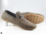 Buckle type loafers in Grey - 2