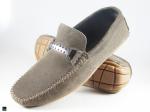 Buckle type loafers in Grey - 1