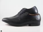 Classic budget formal black leather shoes - 5