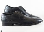 Men's formal leather elite shoes - 5