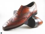 Patina finished Oxford cognac - 5