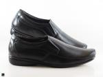 Men's comfort leather slip-on shoes - 5