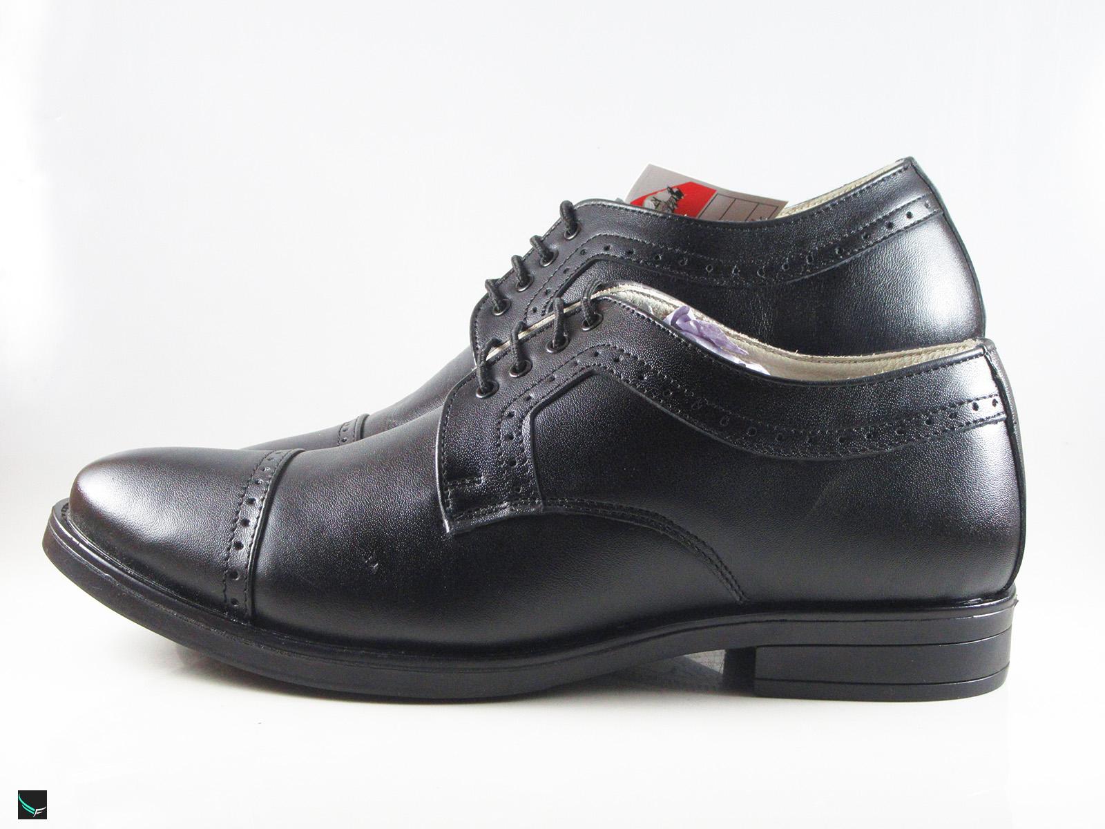 Black Leather Office Shoes For Men - 4570 - Leather Collections On ...