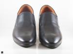 Classic Black Mens Slipon Leather Shoe - 2