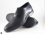 Premium office black formal shoes - 1