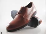 Classic Tan Laceup Leather shoe for Office wear - 4