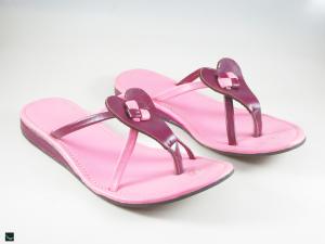 Ladies slippers in pink