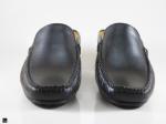 Stylish black half shoe - 3