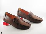 Brown checks loafer - 2