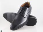 Classic budget formal black leather shoes - 4